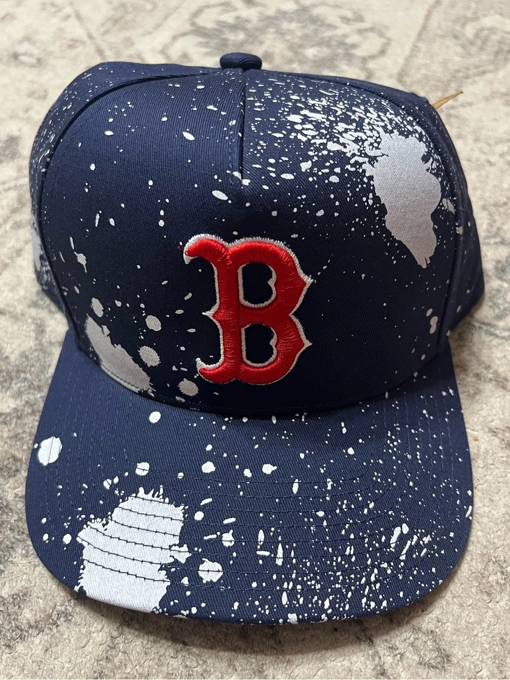 Boston Red Sox New Era Splatter 9FIFTY Snapback Hat MLB